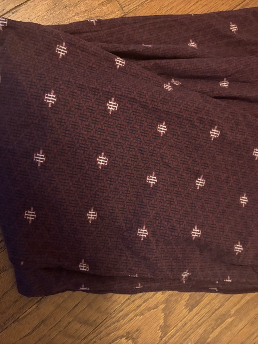 Burgundy Patterned men’s sleep pants/lounge pants